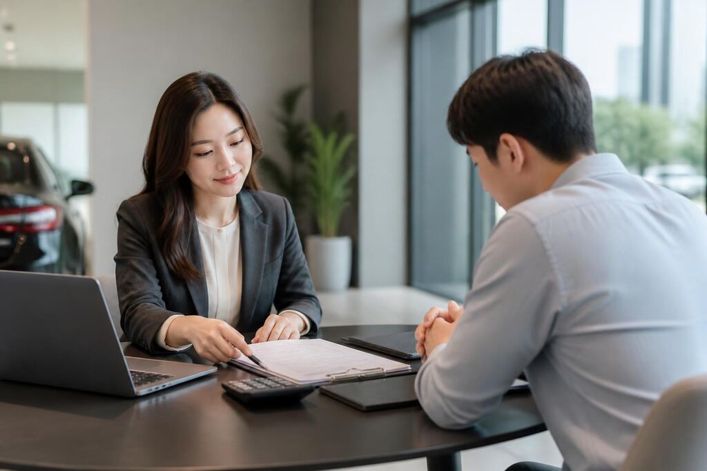 서울 성동구 자동차금융 상담 이미지