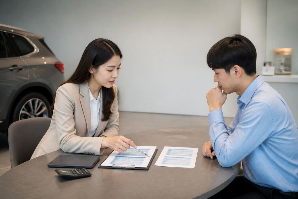 서울 영등포구 자동차금융 상담 비용과 업체 비교 정보 이미지