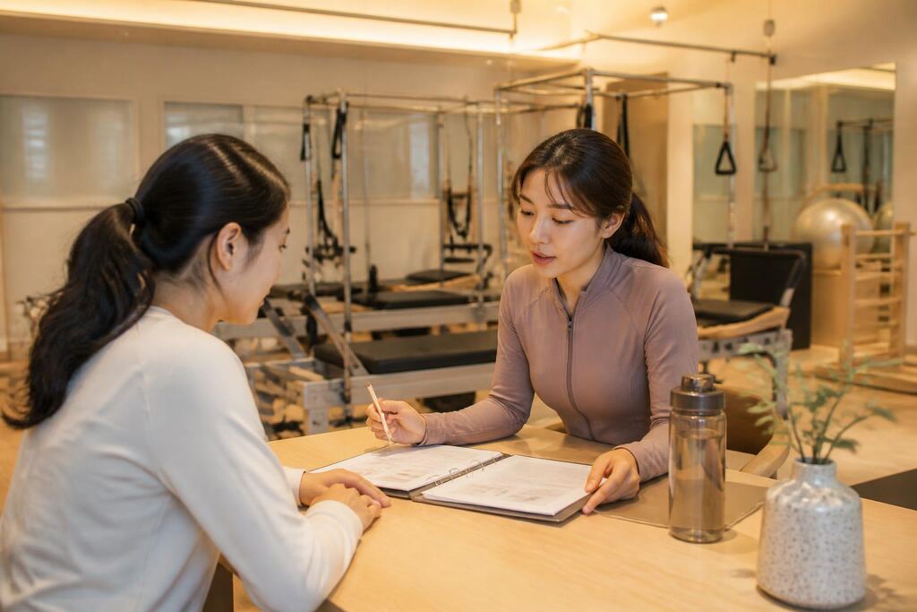 서울 용산구 기구 필라테스 작업 범위와 현장 조건 이미지