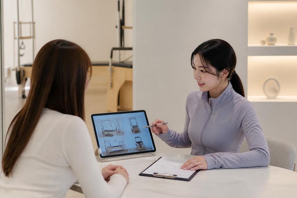 서울 노원구 기구 필라테스 작업 범위와 현장 조건 이미지