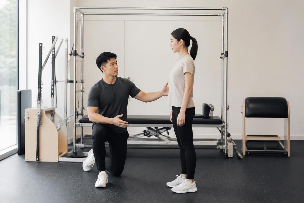 서울 성동구 자세·체형교정 운동 이미지