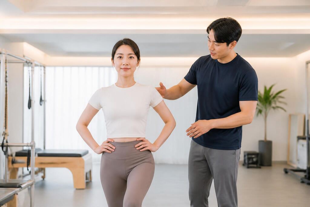 서울 서대문구 자세·체형교정 운동 이미지