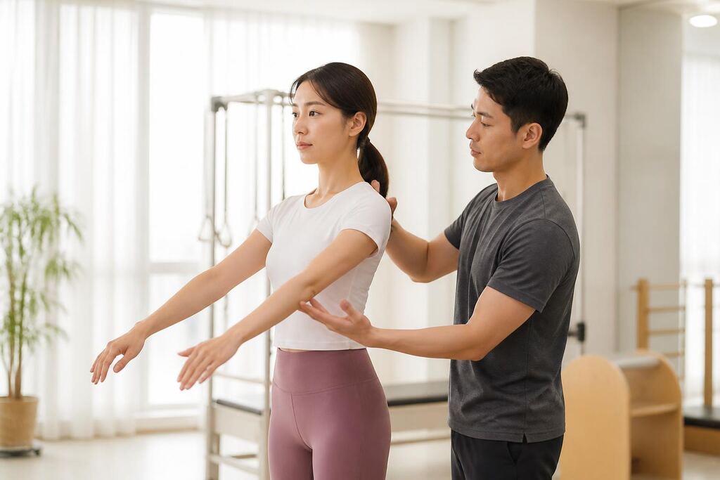 서울 구로구 자세·체형교정 운동 이미지