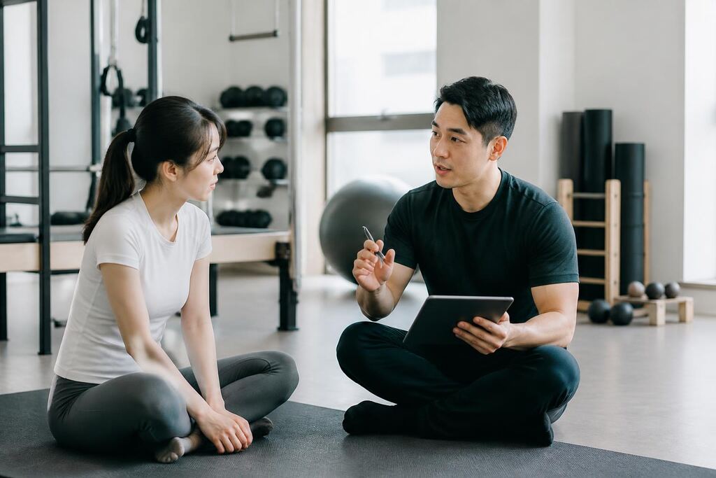 서울 용산구 체형교정 PT 이미지