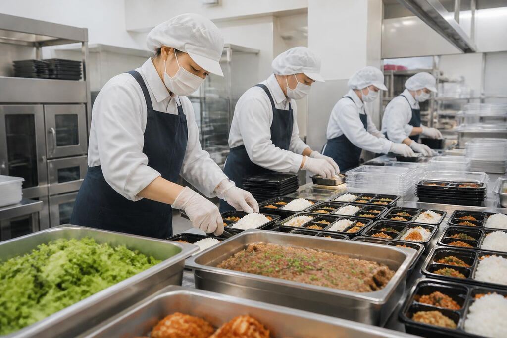 서울 강북구 기업·단체도시락 작업 범위와 현장 조건 이미지