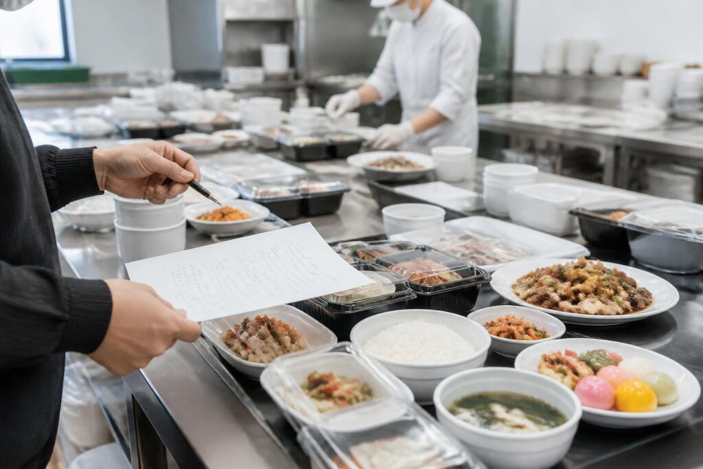 서울 중구 장례식음식 작업 범위와 현장 조건 이미지