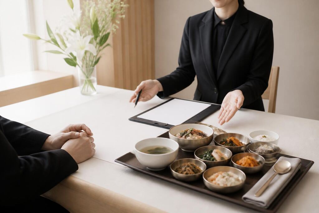 서울 관악구 장례식음식 이미지