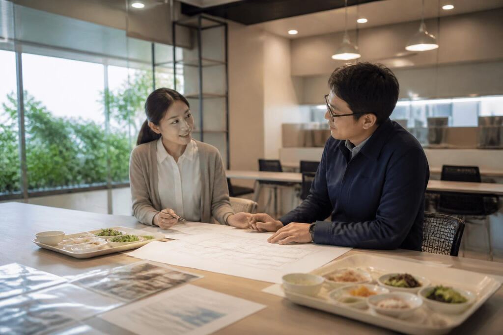 서울 동대문구 급식서비스 작업 범위와 현장 조건 이미지