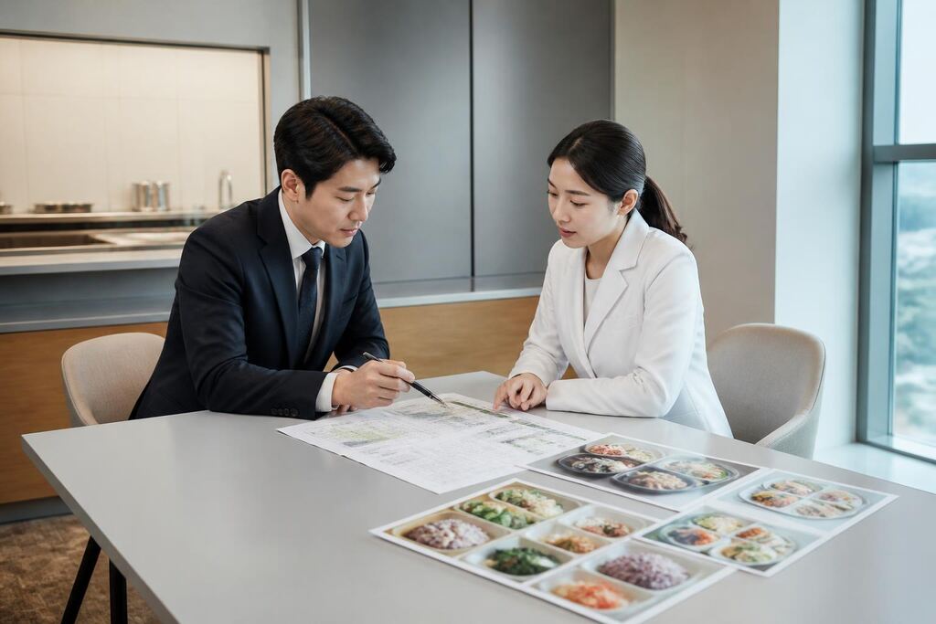 서울 성북구 급식서비스 이미지