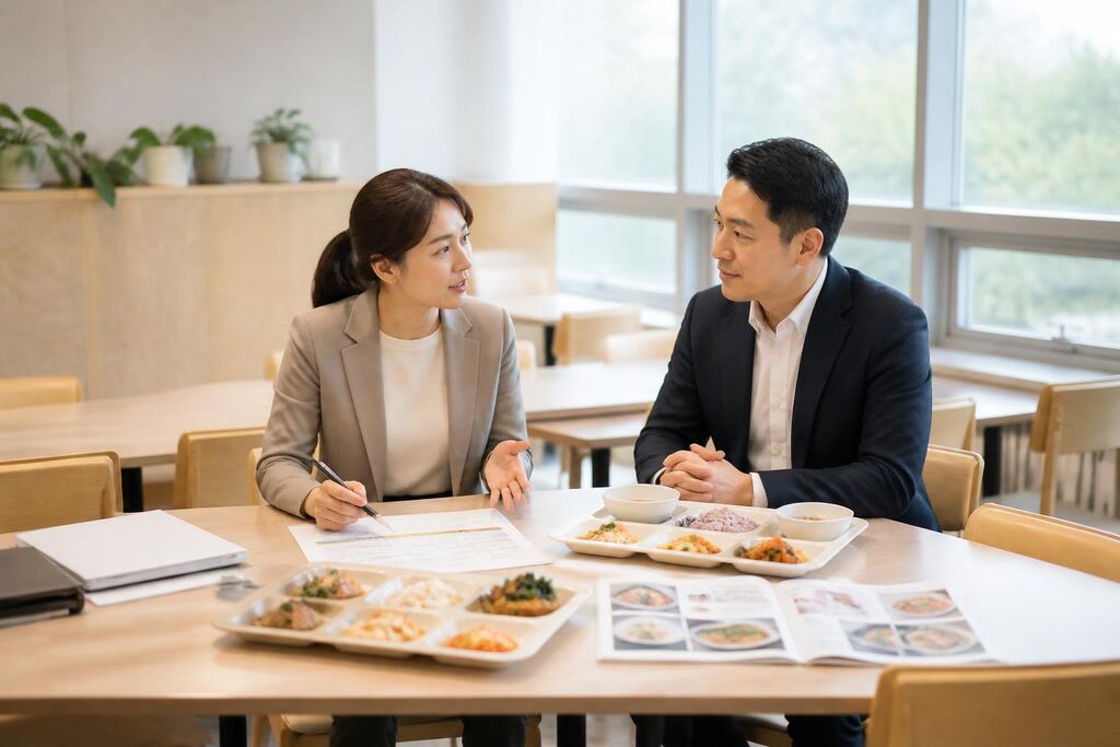 서울 노원구 급식서비스 이미지