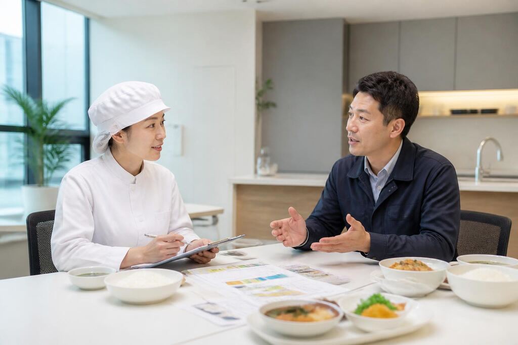 서울 마포구 급식서비스 이미지