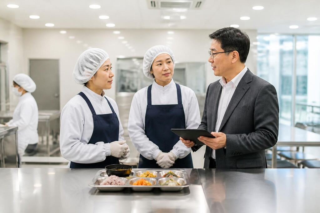 서울 구로구 급식서비스 이미지