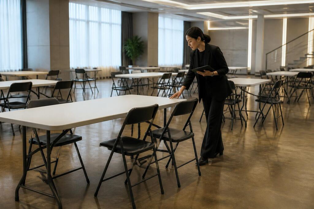 서울 용산구 테이블세팅 작업 범위와 현장 조건 이미지