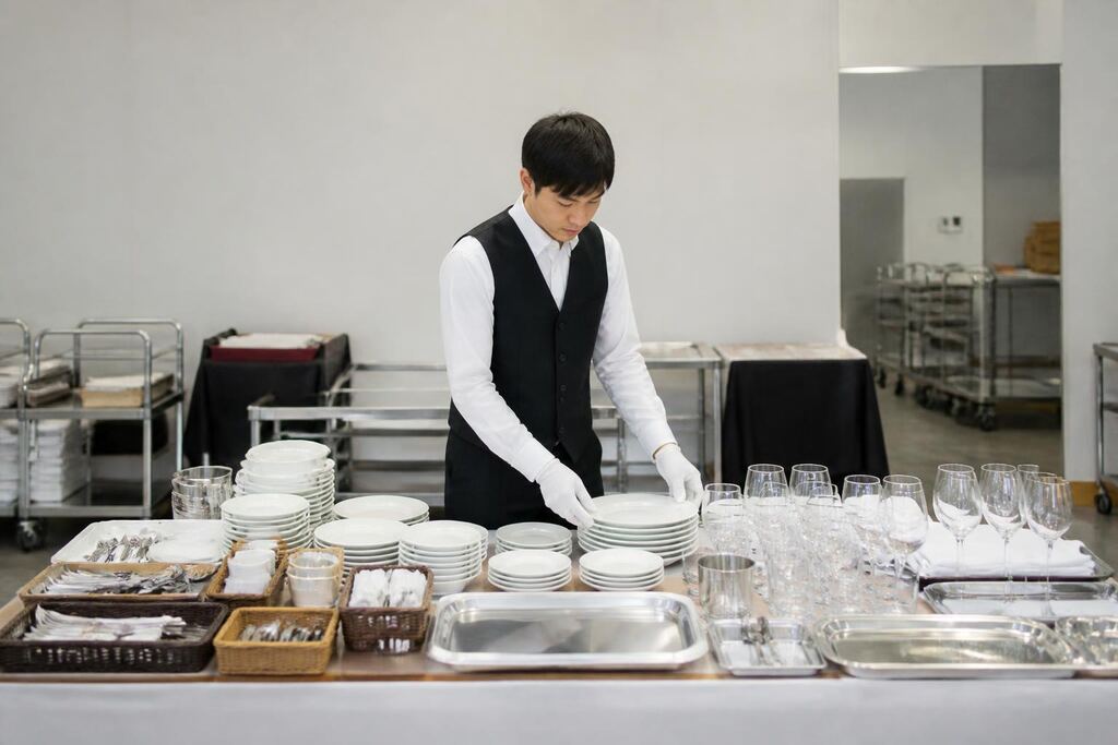 서울 강북구 행사식기렌탈 이미지