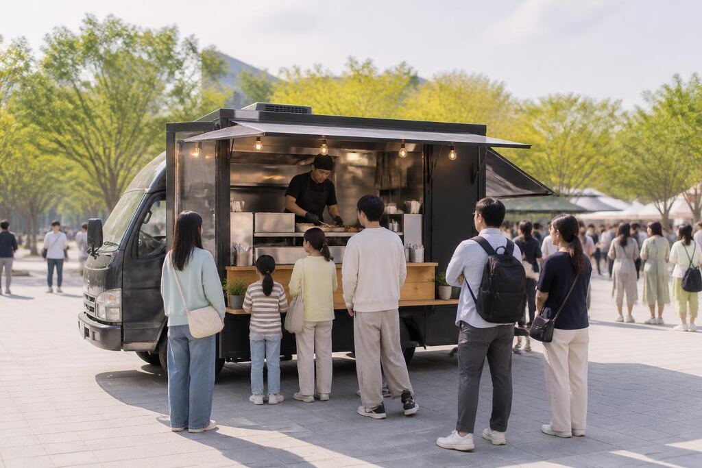 서울 용산구 푸드트럭 이미지