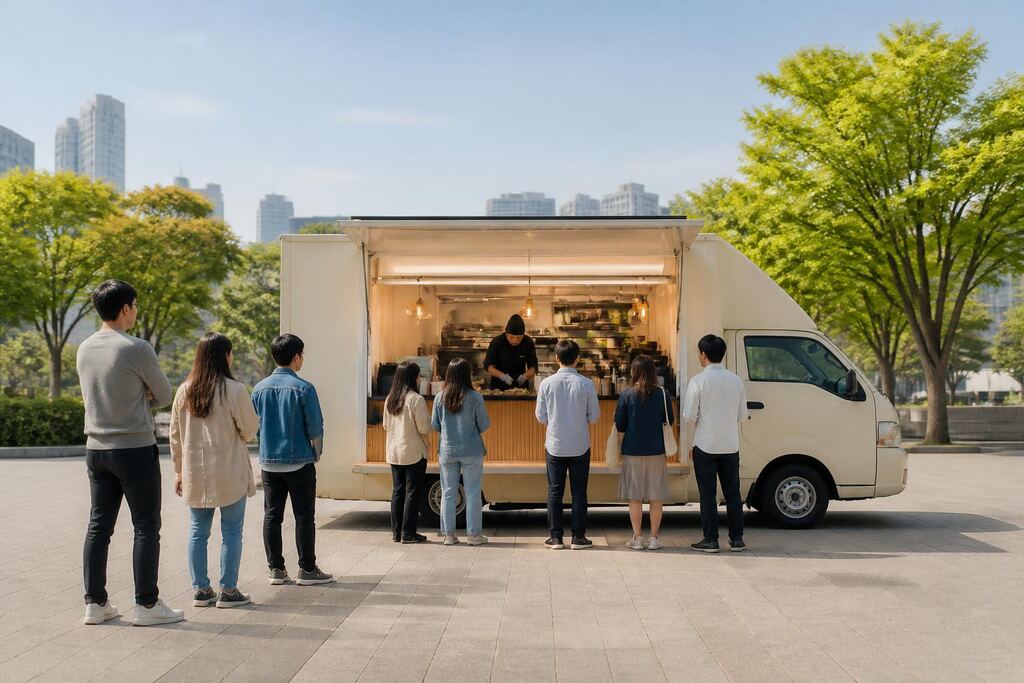서울 중랑구 푸드트럭 이미지
