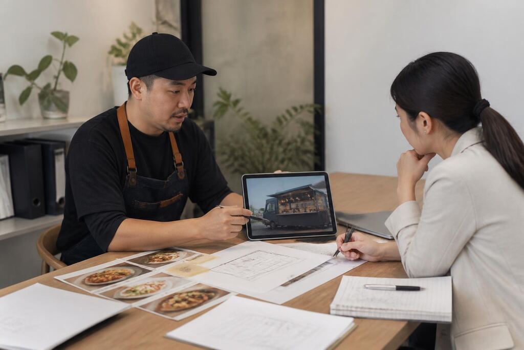 서울 강북구 푸드트럭 작업 범위와 현장 조건 이미지