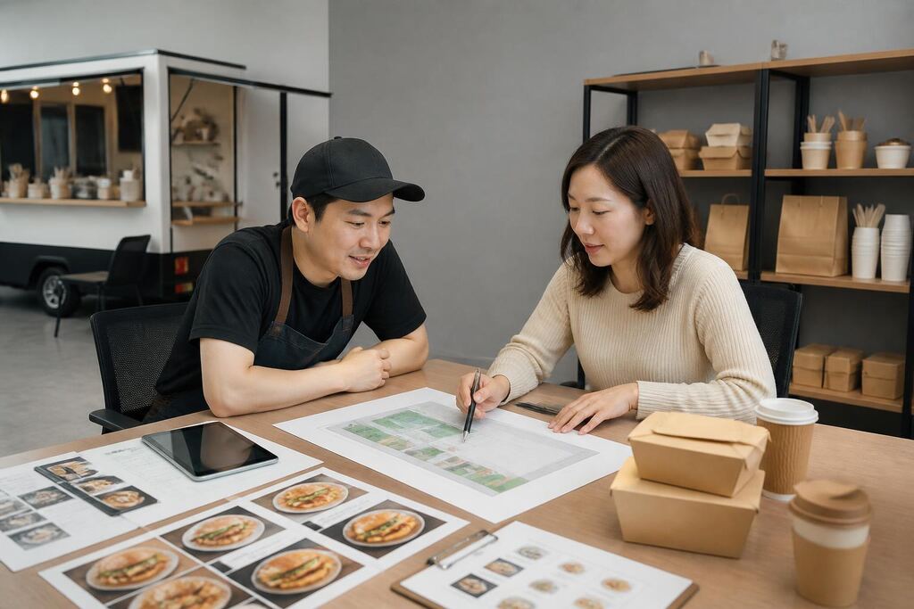 서울 도봉구 푸드트럭 작업 범위와 현장 조건 이미지