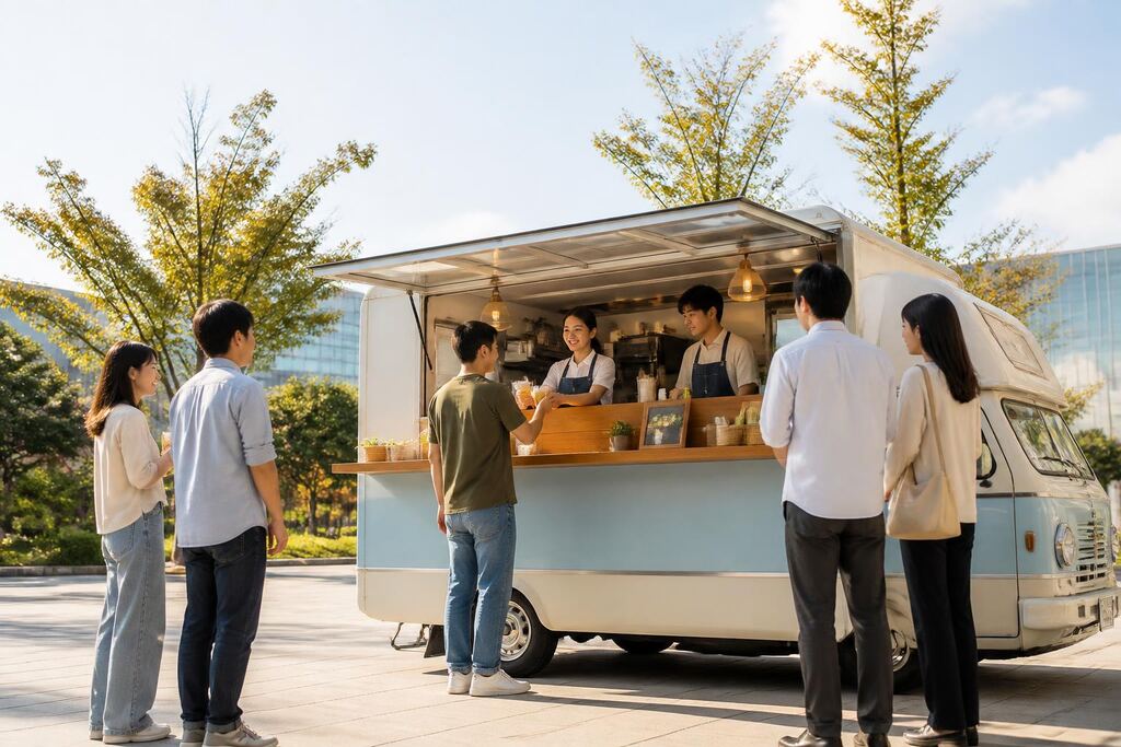 서울 마포구 푸드트럭 이미지