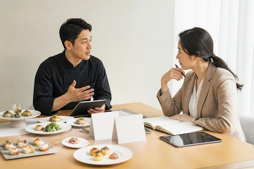 서울 중구 웨딩·행사음식 작업 범위와 현장 조건 이미지
