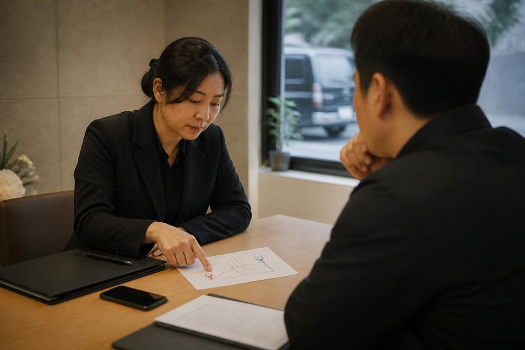 서울 성북구 장의차량 작업 범위와 현장 조건 이미지