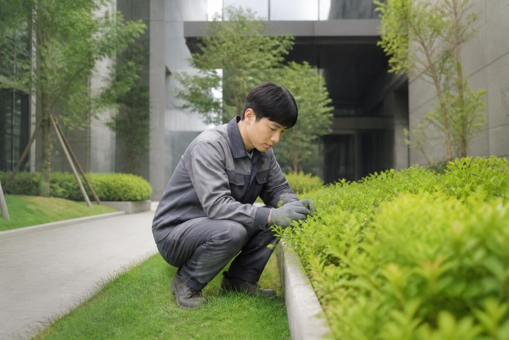 서울 서대문구 건물 외부 녹지관리 이미지