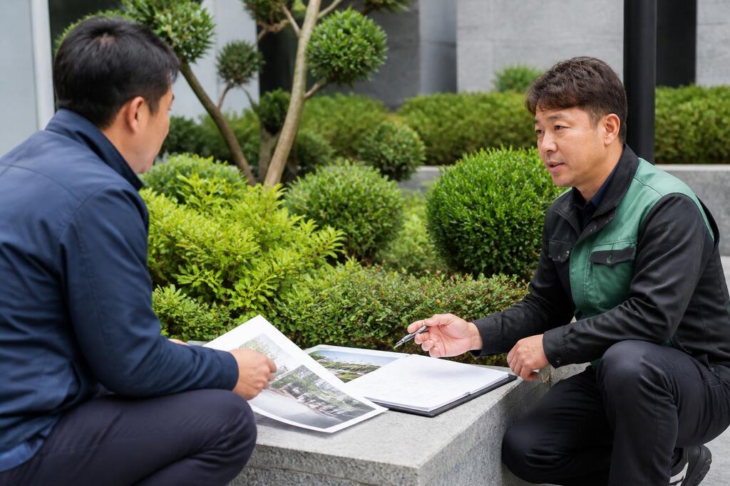 서울 구로구 건물 외부 녹지관리 비용과 업체 비교 정보 이미지