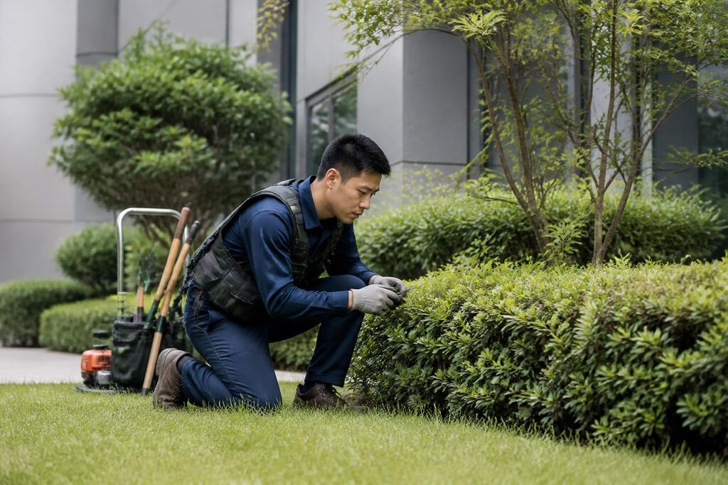 서울 마포구 사업장 조경 정기관리 이미지
