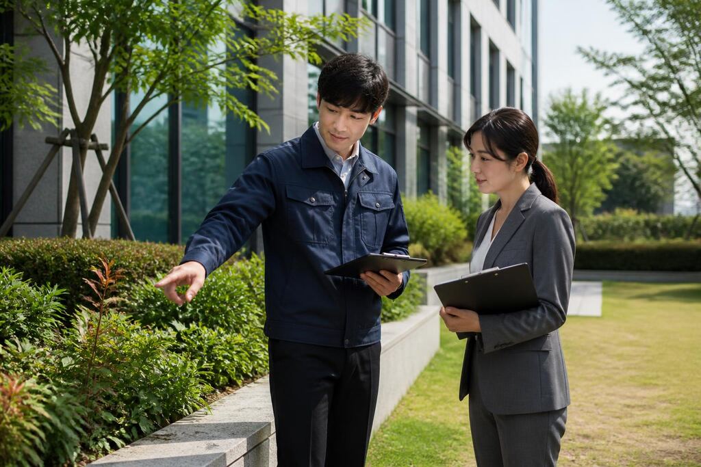 서울 동작구 사업장 조경 정기관리 이미지
