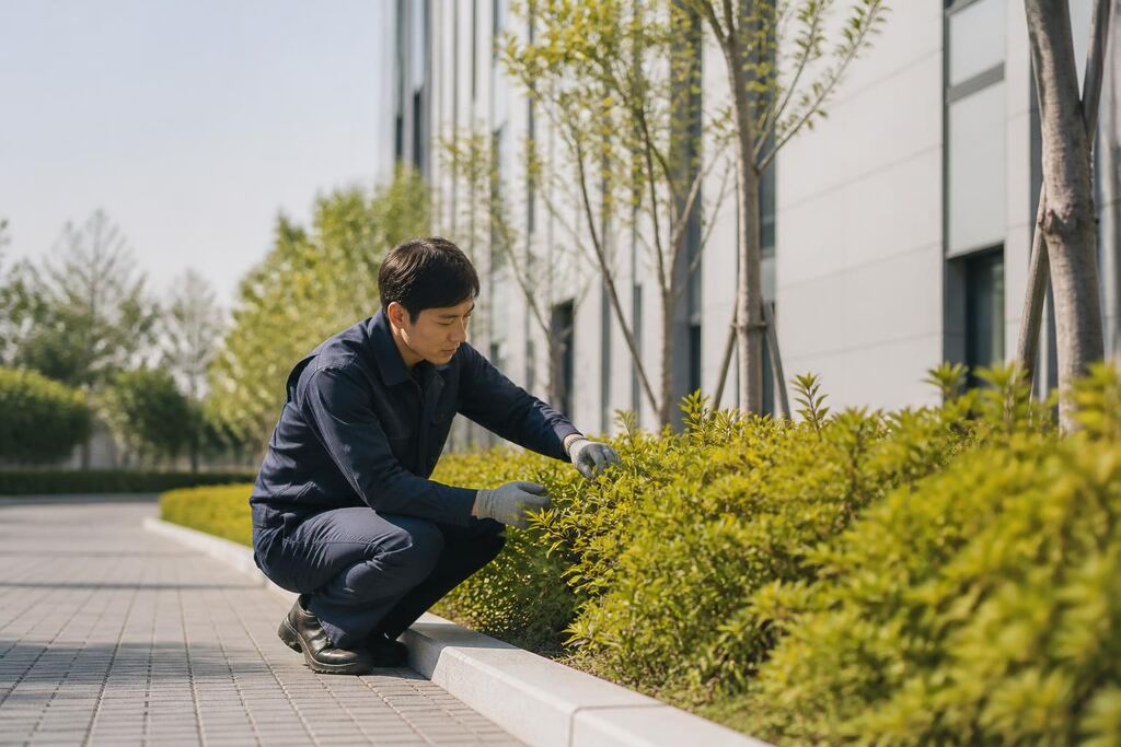 서울 송파구 사업장 조경 정기관리 이미지