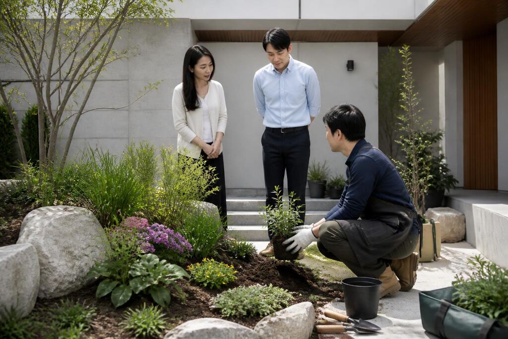 서울 서대문구 화단 조성·관리 이미지