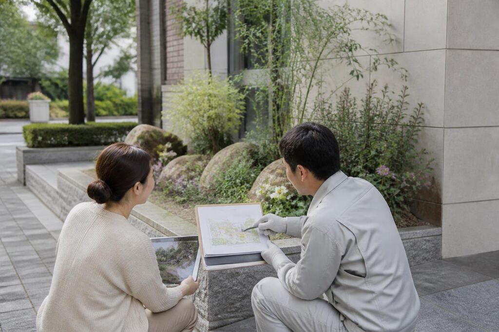 서울 구로구 화단 조성·관리 이미지