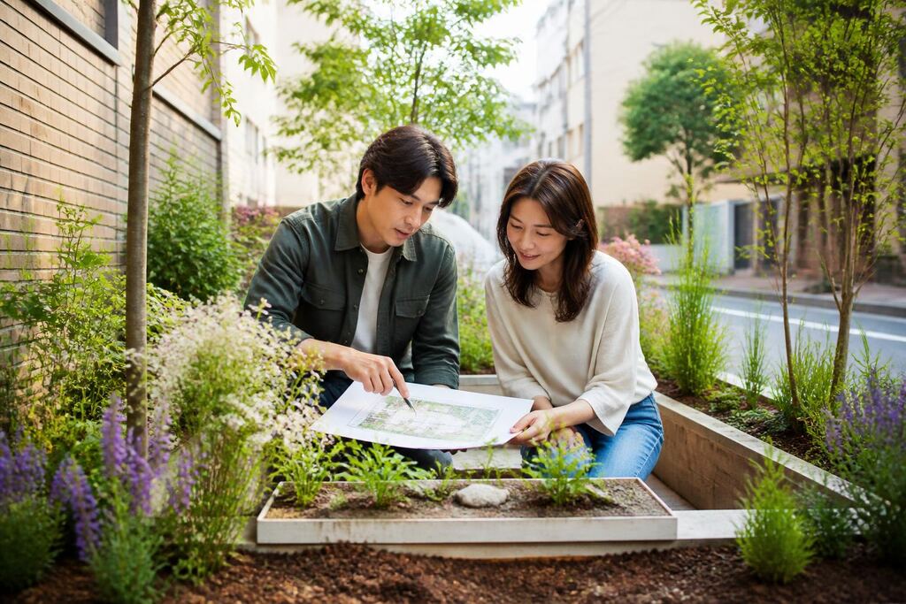 서울 관악구 화단 조성·관리 이미지