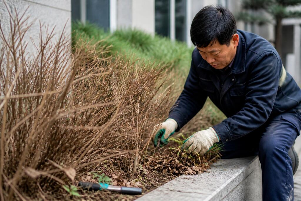 서울 강남구 화단 조성·관리 작업 범위와 현장 조건 이미지