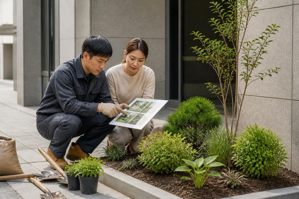 서울 송파구 화단 조성·관리 이미지