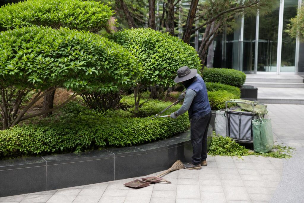 서울 강북구 정원 관리 작업 범위와 현장 조건 이미지