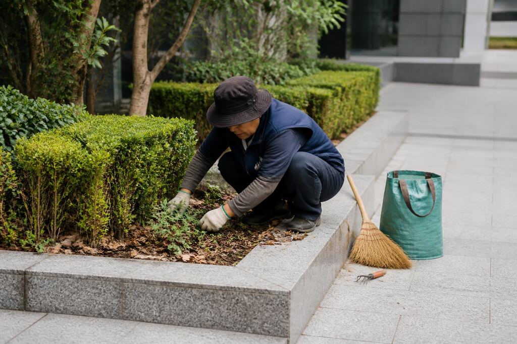 서울 영등포구 정원 관리 작업 범위와 현장 조건 이미지