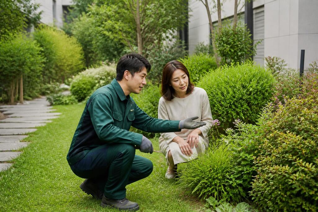 서울 서초구 정원 관리 이미지