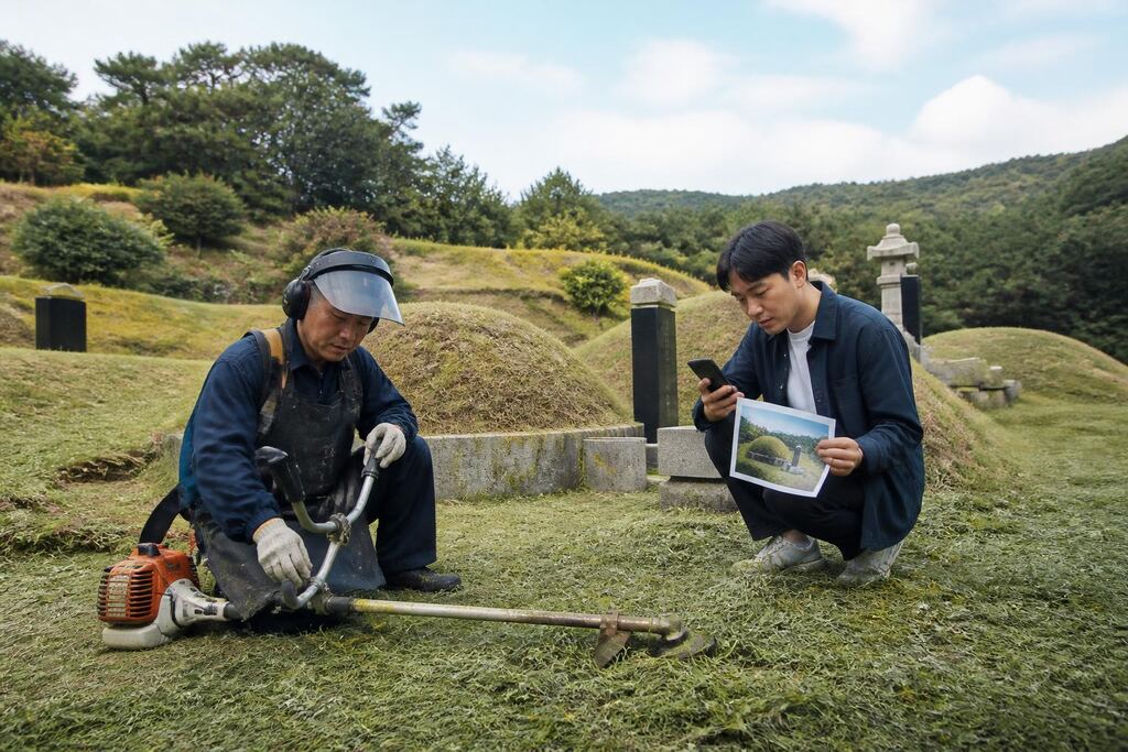 서울 용산구 벌초 이미지