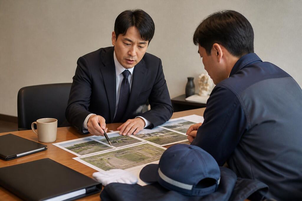 서울 강서구 묘지 정기관리 작업 범위와 현장 조건 이미지