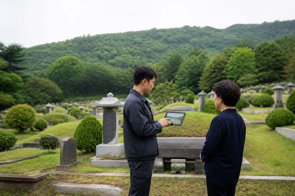 서울 구로구 묘지 정기관리 이미지