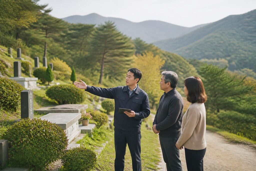 서울 관악구 묘지 정기관리 이미지
