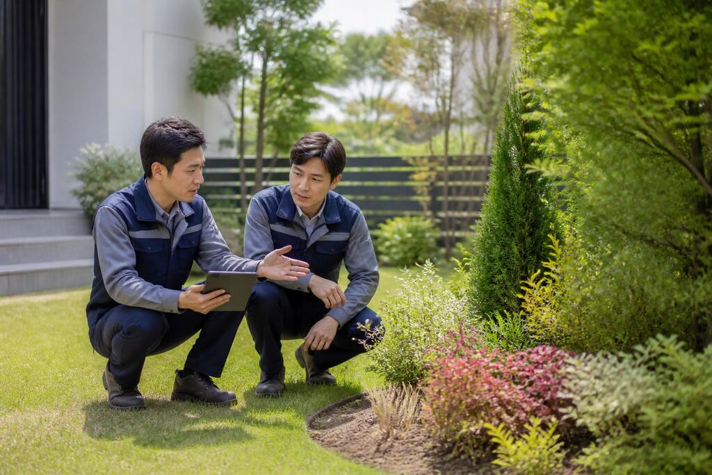 서울 성북구 조경 관리 이미지