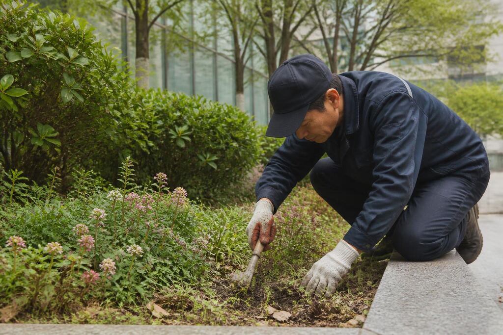 서울 강남구 조경 관리 작업 범위와 현장 조건 이미지