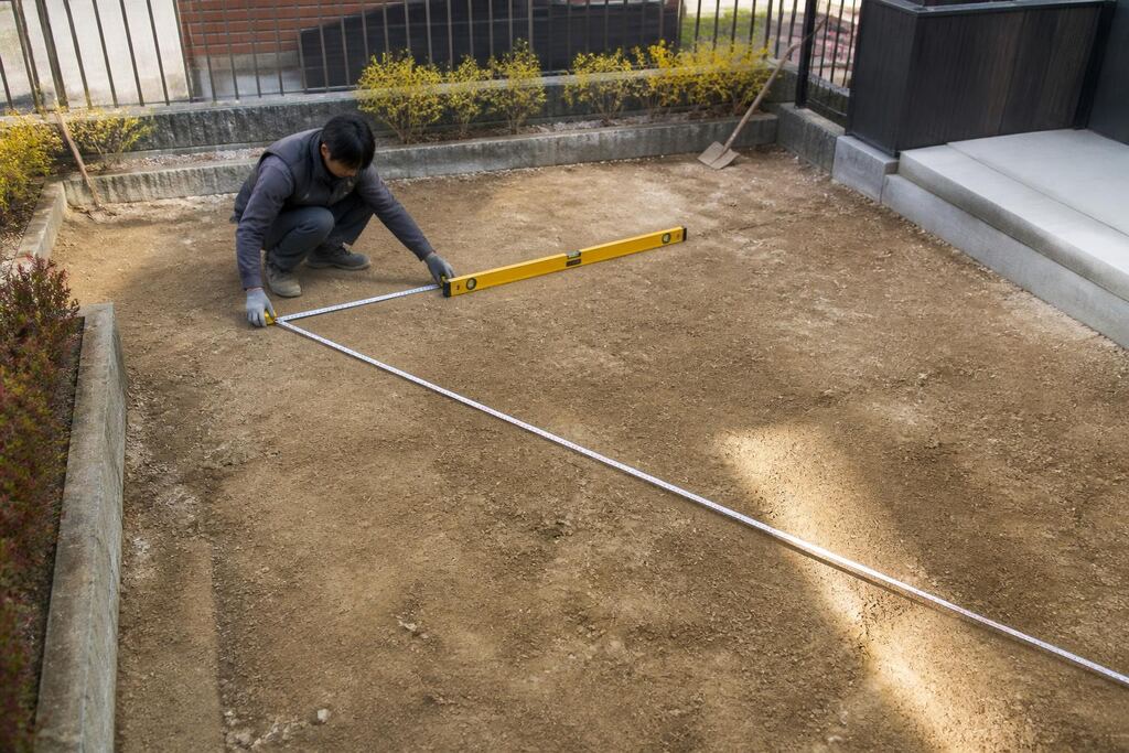 서울 양천구 잔디 조성공사 작업 범위와 현장 조건 이미지