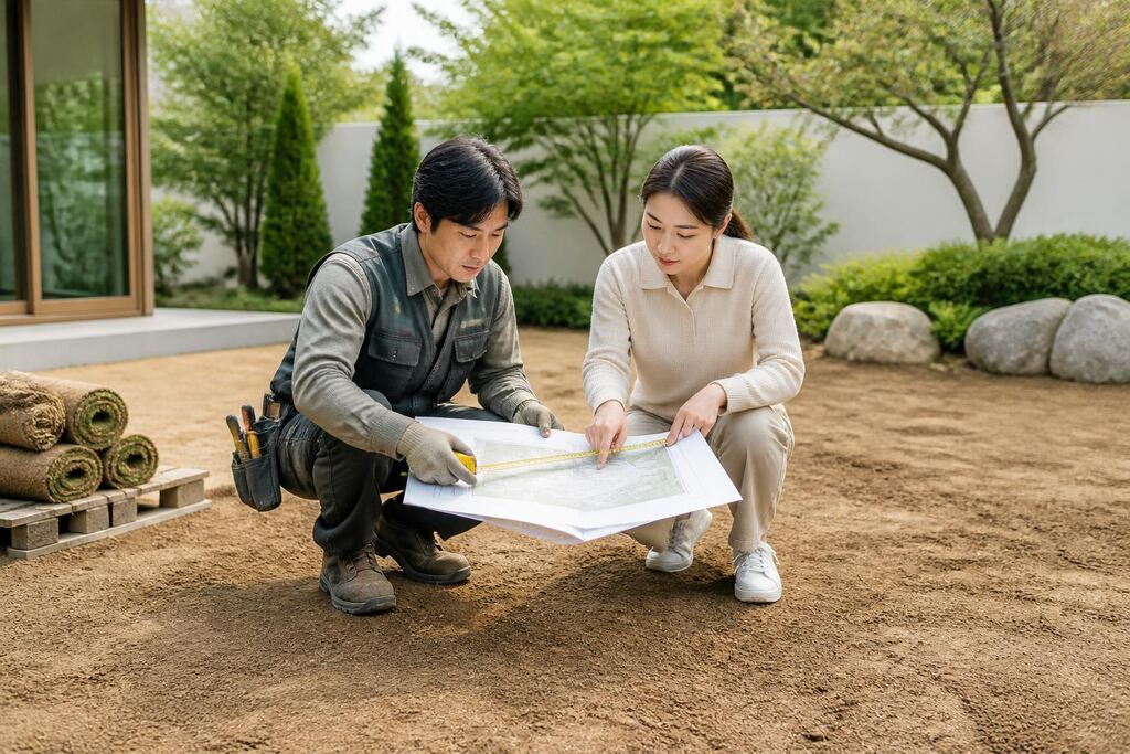 서울 강서구 잔디 조성공사 이미지