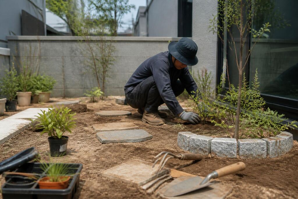 서울 마포구 정원 조성공사 비용과 업체 비교 정보 이미지