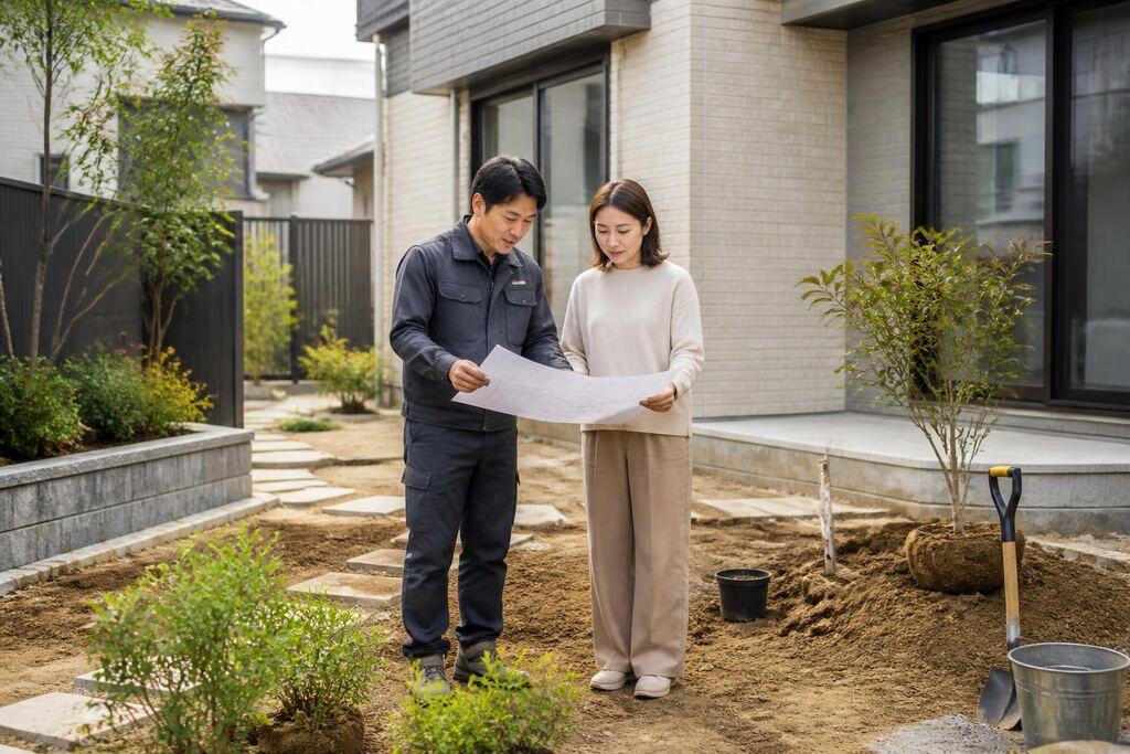 서울 구로구 정원 조성공사 이미지