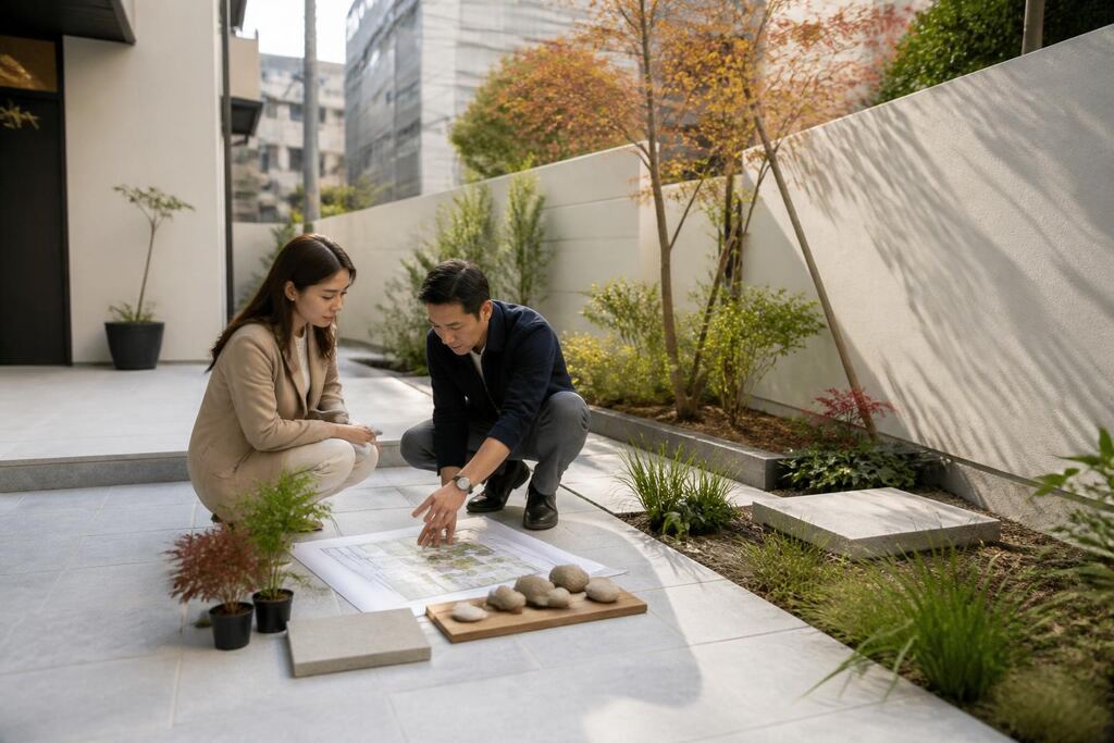 서울 강남구 정원 조성공사 이미지