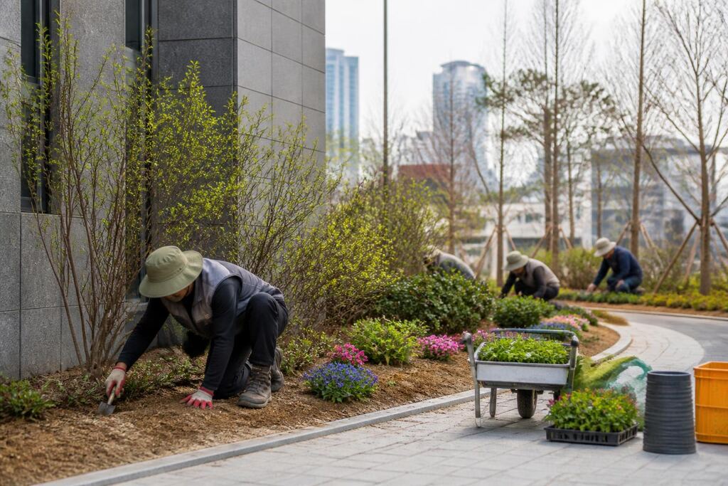 서울 성동구 조경 식재공사 비용과 업체 비교 정보 이미지